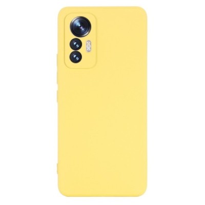 Xiaomi 12 Lite Shell cieta silikona (TPU) apvalks - dzeltens | vacins.lv