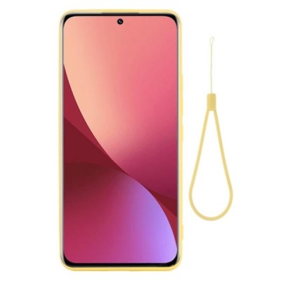 Xiaomi 12 Lite Shell cieta silikona (TPU) apvalks - dzeltens | vacins.lv