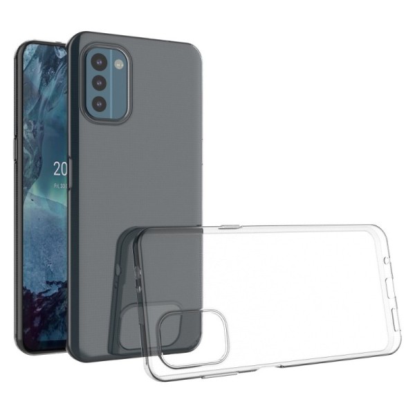 Kieto silikono (TPU) dėklas - skaidrus (Nokia G21 / G11)