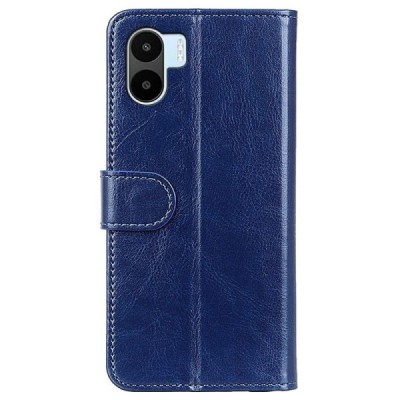 Xiaomi Redmi A1 atvēramais ādas zils maciņš (maks) | Vacins.lv