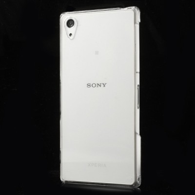Sony Xperia Z2 plastmasas dzidrs (caurspīdīgs) futrālis / Vacins.lv