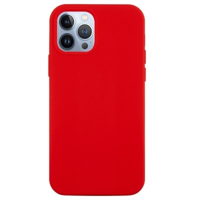Apple iPhone 14 Pro Shell cieta silikona (TPU) sarkans apvalks | vacins.lv