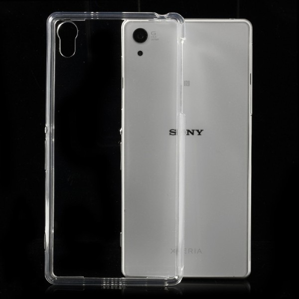 Kieto silikono dėklas - skaidrus (Xperia Z2)