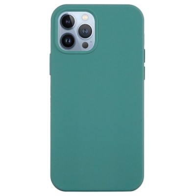 Apple iPhone 14 Pro Shell cieta silikona (TPU) tumši zaļš apvalks | Vacins.lv