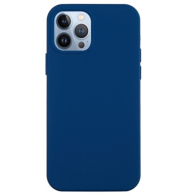 Apple iPhone 14 Pro Shell cieta silikona (TPU) zils apvalks | vacins.lv