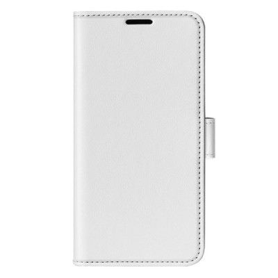 Nokia G21 (G11) atvēramais ādas balts maciņš (maks) | Vacins.lv