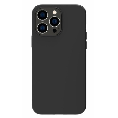 Apple iPhone 14 Pro Max cieta silikona (TPU) melns apvalks | vacins.lv