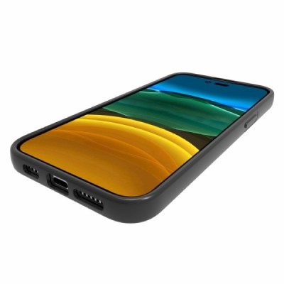 Apple iPhone 14 Pro Max kieto silikono TPU juodas dėklas - nugarėlė | Priedai.lt