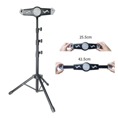 „Tripod Stand“ universalus planšetės laikiklis - juodas (XL dydis) | Priedai.lt