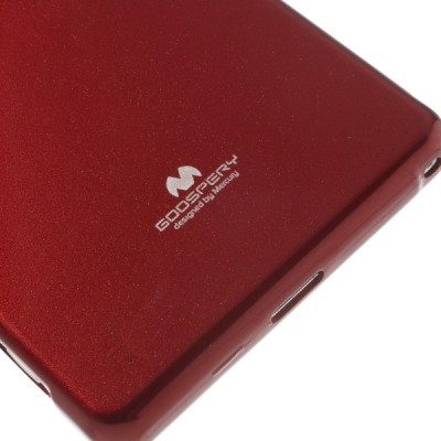 Mercury TPU kieto silikono raudonas Sony Xperia Z2 dėklas - nugarėlė / Priedai.lt