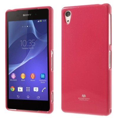 Mercury TPU kieto silikono rožinis Sony Xperia Z2 dėklas - nugarėlė / Priedai.lt