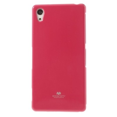 Mercury TPU kieto silikono rožinis Sony Xperia Z2 dėklas - nugarėlė / Priedai.lt
