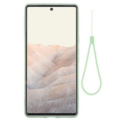 Google Pixel 6 Pro Shell cieta silikona (TPU) apvalks - zaļš | Vacins.lv