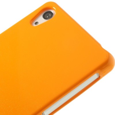 Sony Xperia Z2 Mercury dzeltens cieta silikona (TPU) futrālis / Vacins.lv