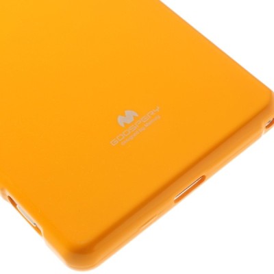 Sony Xperia Z2 Mercury dzeltens cieta silikona (TPU) futrālis / Vacins.lv