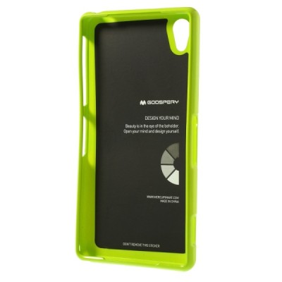 Sony Xperia Z2 Mercury zaļš cieta silikona (TPU) futrālis / Vacins.lv