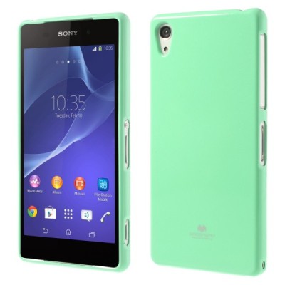 Sony Xperia Z2 Mercury piparmētru cieta silikona (TPU) futrālis / Vacins.lv