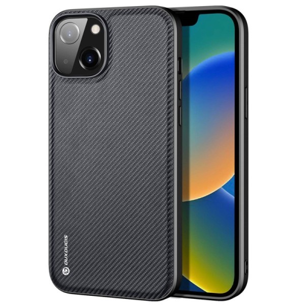 „Dux Ducis“ Fino apvalks - melns (iPhone 14)