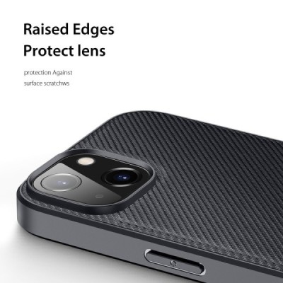 Apple iPhone 14 „Dux Ducis“ Fino melns apvalks | vacins.lv