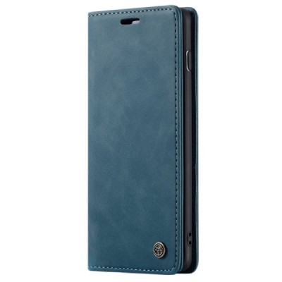 Samsung Galaxy S10+ (G975) CaseMe Retro solīds atvēramais ādas zaļš maciņš - maks | Vacins.lv