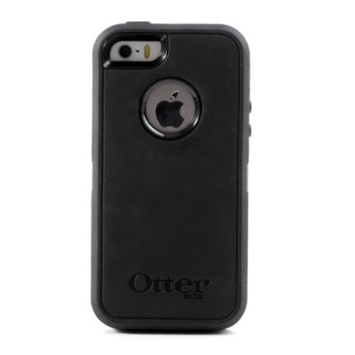 Maksimalios apsaugos hibridinis 4-dalių „OtterBox“ Defender Apple iPhone SE (5, 5s) dėklas / Priedai.lt