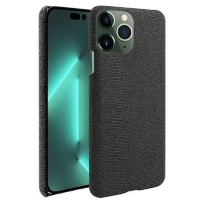 Apple iPhone 14 Pro „Bi-Color“ Splicing melns ādas apvalks | Vacins.lv