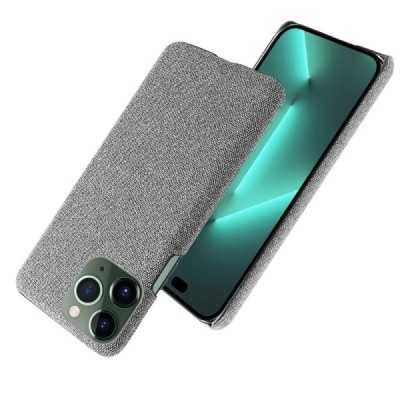 Apple iPhone 14 Pro „Bi-Color“ Splicing pelēks ādas apvalks | Vacins.lv