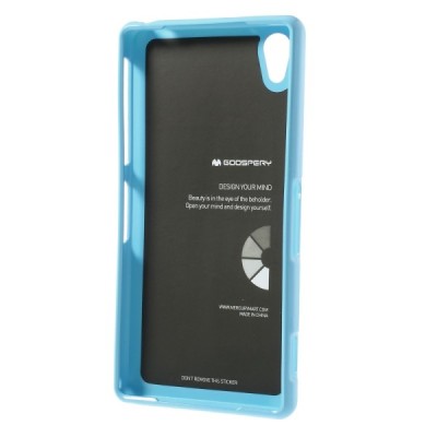 Mercury TPU kieto silikono šviesiai mėlynas (žydras) Sony Xperia Z2 dėklas - nugarėlė / Priedai.lt