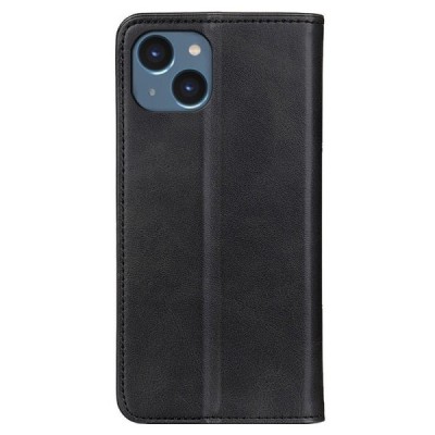 Apple iPhone 14 Plus „Split“ sērijas melns atvērams maciņš, maks | Vacins.lv