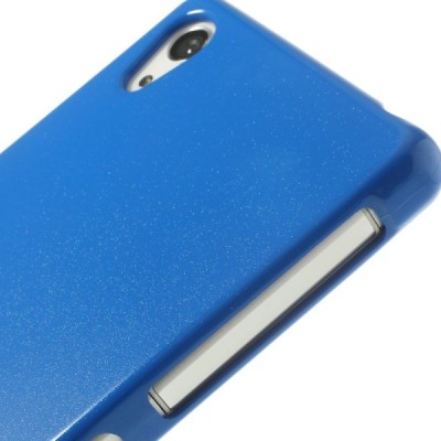 Mercury TPU kieto silikono tamsiai mėlynas Sony Xperia Z2 dėklas - nugarėlė / Priedai.lt