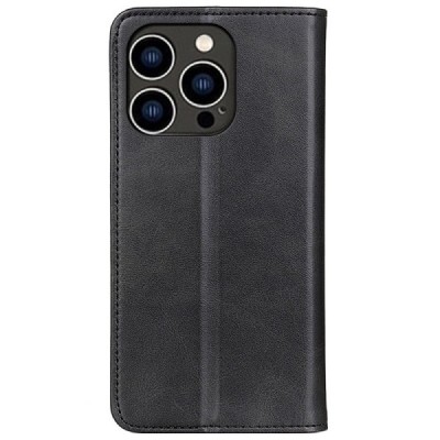 Apple iPhone 14 Pro Max „Split“ sērijas melns atvērams maciņš, maks | Vacins.lv