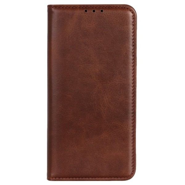 „Split“ atvērams maciņš - tumši brūns (iPhone 14 Pro Max)