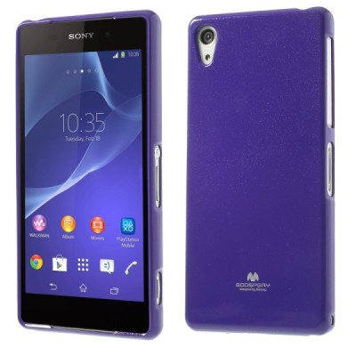 Sony Xperia Z2 Mercury violeta cieta silikona (TPU) futrālis / Vacins.lv