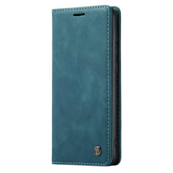 „CaseMe“ Retro solidus atverčiamas dėklas - žalias (Galaxy A33 5G)