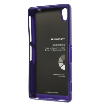 Sony Xperia Z2 Mercury violeta cieta silikona (TPU) futrālis / Vacins.lv
