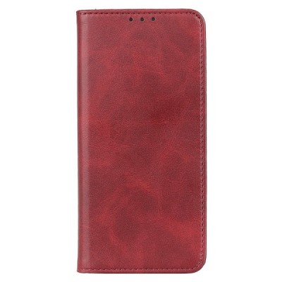 Realme C20 (C11 2021) „Split“ sērijas sarkans atvērams maciņš, maks | Vacins.lv