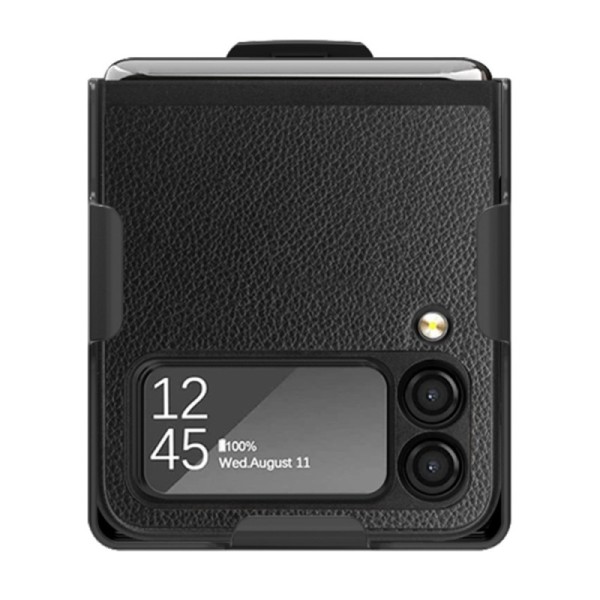 „Rotary“ Belt Clip plastmasas apvalks - melns + turētājs (Galaxy Z Flip3)