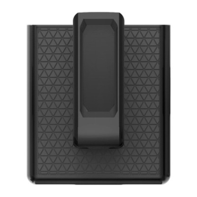 Samsung Galaxy Z Flip3 (F711) Rotary Belt Clip melns plastika apvalks | vacins.lv