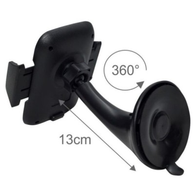 „DS-6“ universāls melns telefona autoturētājs | Vacins.lv