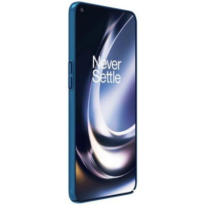 Nillkin Frosted Shield OnePlus 10T zils plastmasas futrālis | Vacins.lv