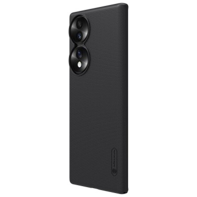 Nillkin Frosted Shield Huawei Honor 70 melns plastmasas futrālis | Vacins.lv