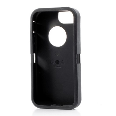 Maksimalios apsaugos hibridinis 4-dalių „OtterBox“ Defender Apple iPhone SE (5, 5s) dėklas / Priedai.lt