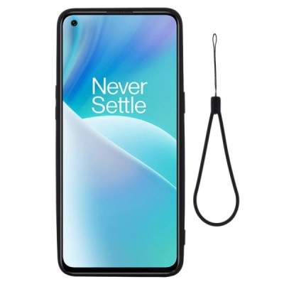 OnePlus Nord 2T 5G „Shell“ cieta silikona (TPU) melns apvalks | vacins.lv