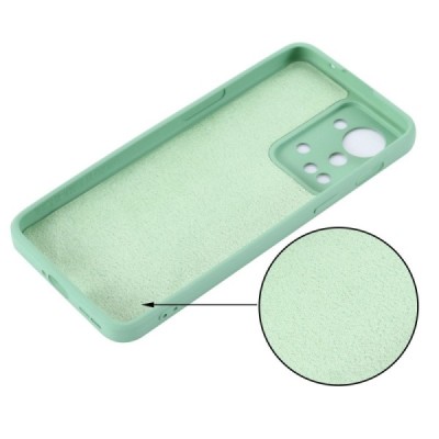 OnePlus Nord 2T 5G „Shell“ cieta silikona (TPU) zaļš apvalks | Vacins.lv