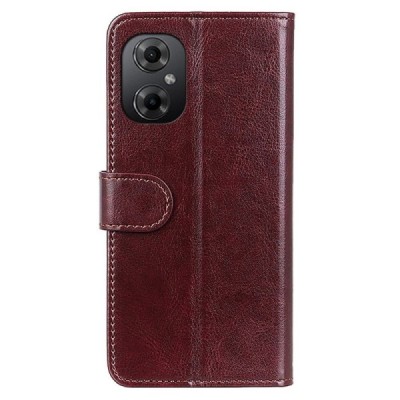 Xiaomi Poco M5 5G (Poco M4 5G) atvēramais ādas brūns maciņš (maks) | Vacins.lv