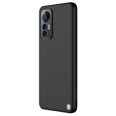 Xiaomi 12 Lite „Nillkin“ Textured Case juodas dėklas - nugarėlė | Priedai.lt