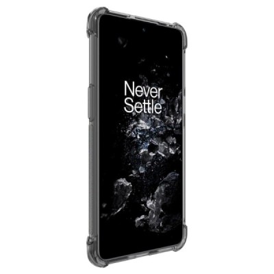 OnePlus 10T Imak pastiprinātas aizsardzības cieta silikona (TPU) pelēks vāciņš | Vacins.lv
