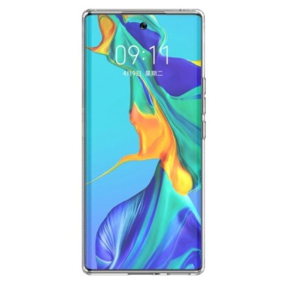 Huawei Honor 70 kieto silikono TPU skaidrus dėklas - nugarėlė | Priedai.lt