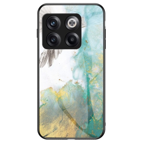 „Marble“ cieta silikona (TPU) apvalks - zaļš (OnePlus 10T)