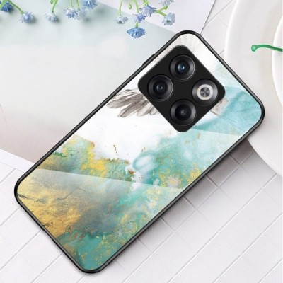 OnePlus 10T „Marble“ cieta silikona (TPU) zaļš apvalks | Vacins.lv